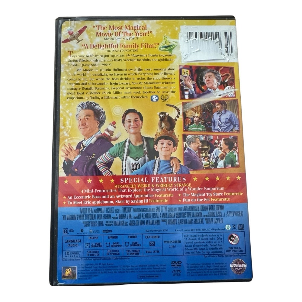 Mr. Magoriums Wonder Emporium‎ DVD Widescreen - Picture 2 of 3